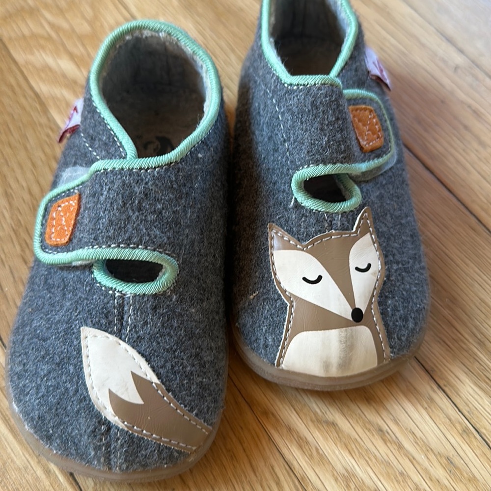 See Kai Run fox slippers